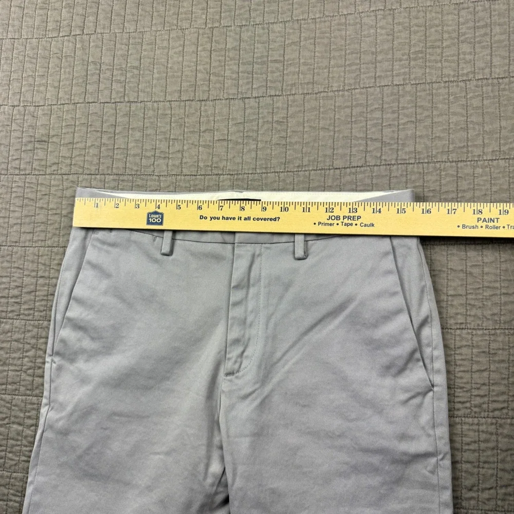 Banana Republic Fulton Skinny Fit Chino Pants Mens 30x32 (31x31) Light Grey